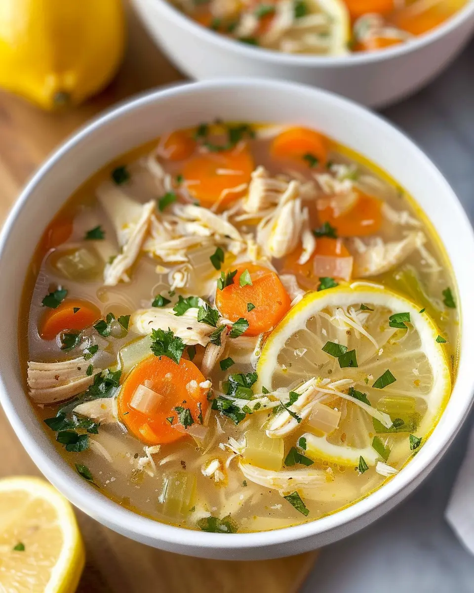 Lemon Chicken Soup: The Best Comforting Recipe for Home Cooks