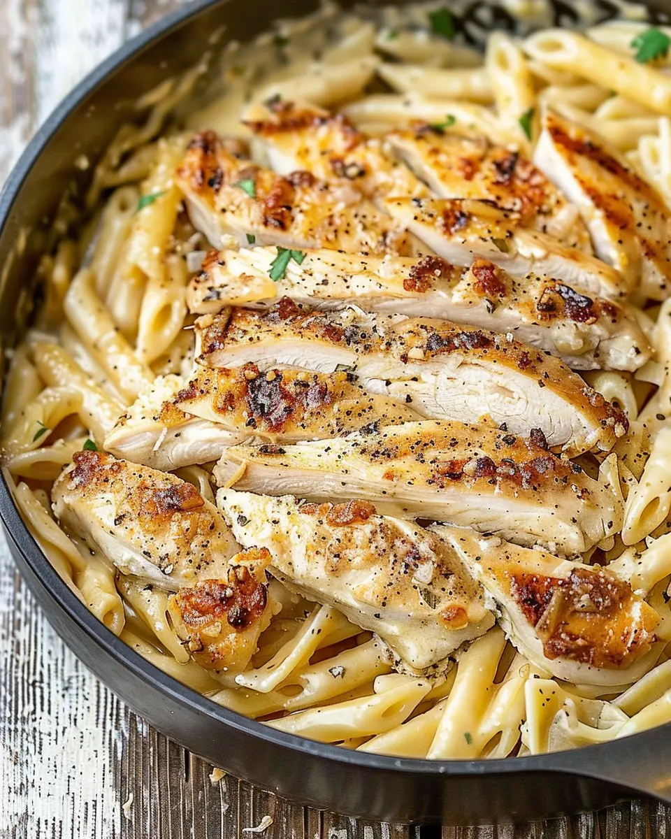 Garlic Parmesan Chicken Pasta: Easy Comfort Food Delight