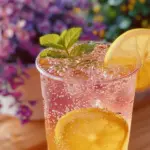 Honey Lemon Pink Soda
