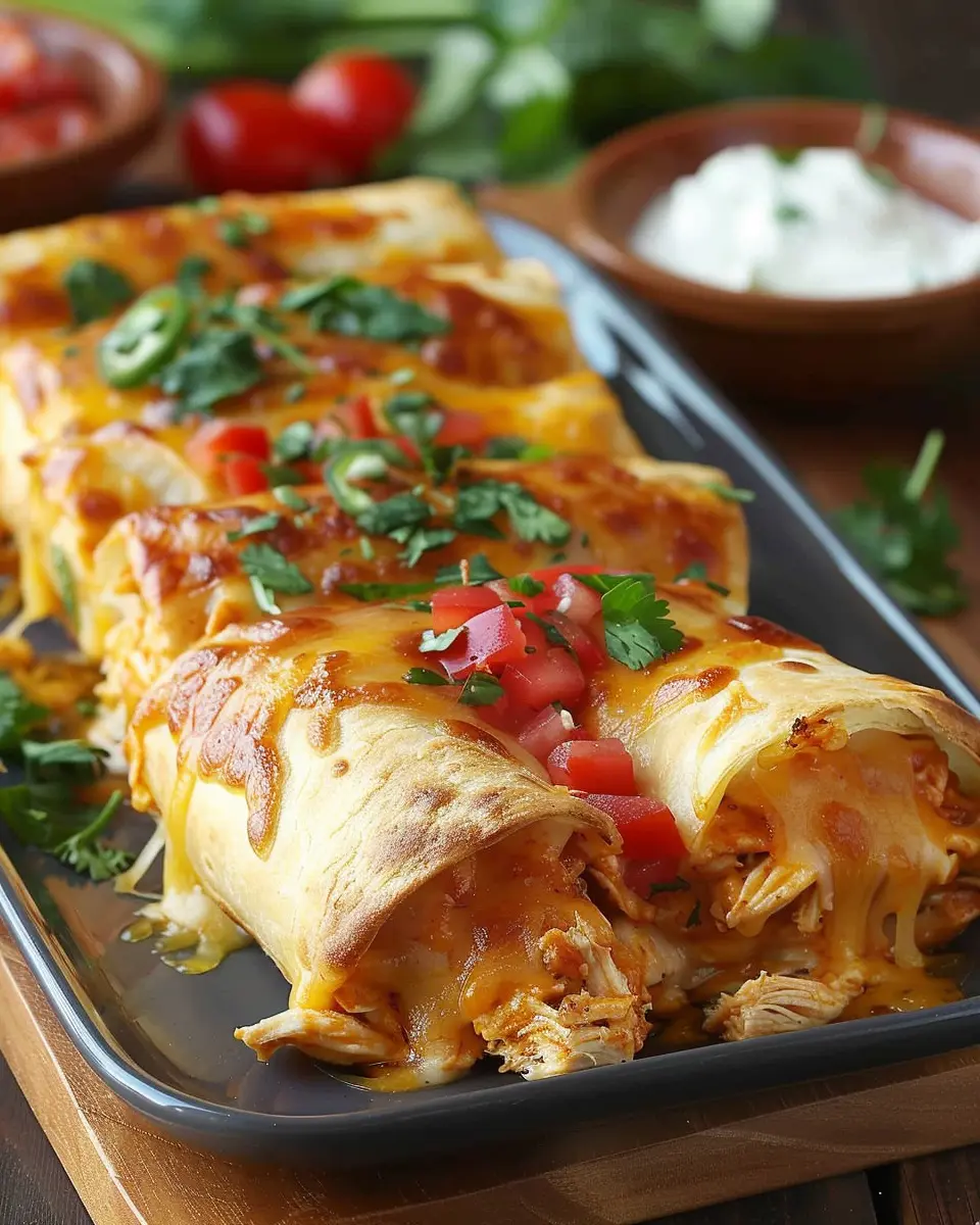 Chi-Chi’s Baked Chicken Chimichangas: Easy &amp; Flavorful Comfort Food