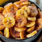 Cinnamon-Sugar Air Fryer Banana Chips