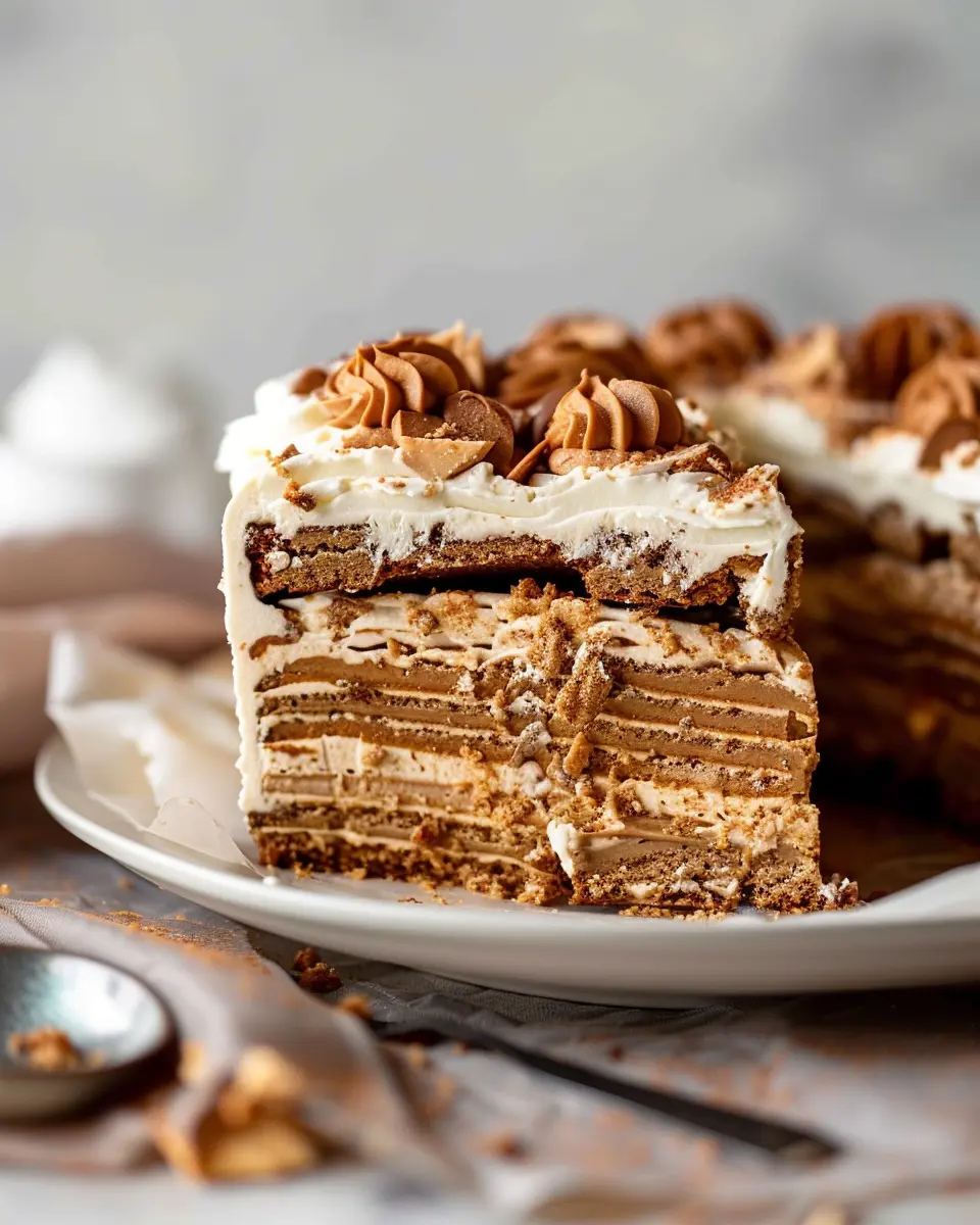 Cookie Butter Icebox Cake: The Best Indulgent No-Bake Treat