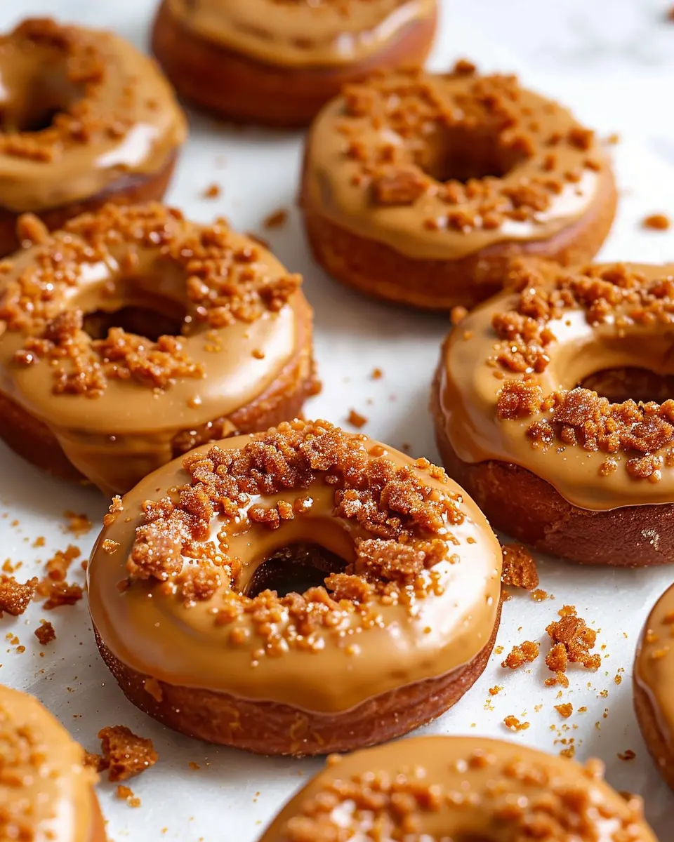 Lotus Biscoff Donuts: Easy Indulgence for Sweet Cravings