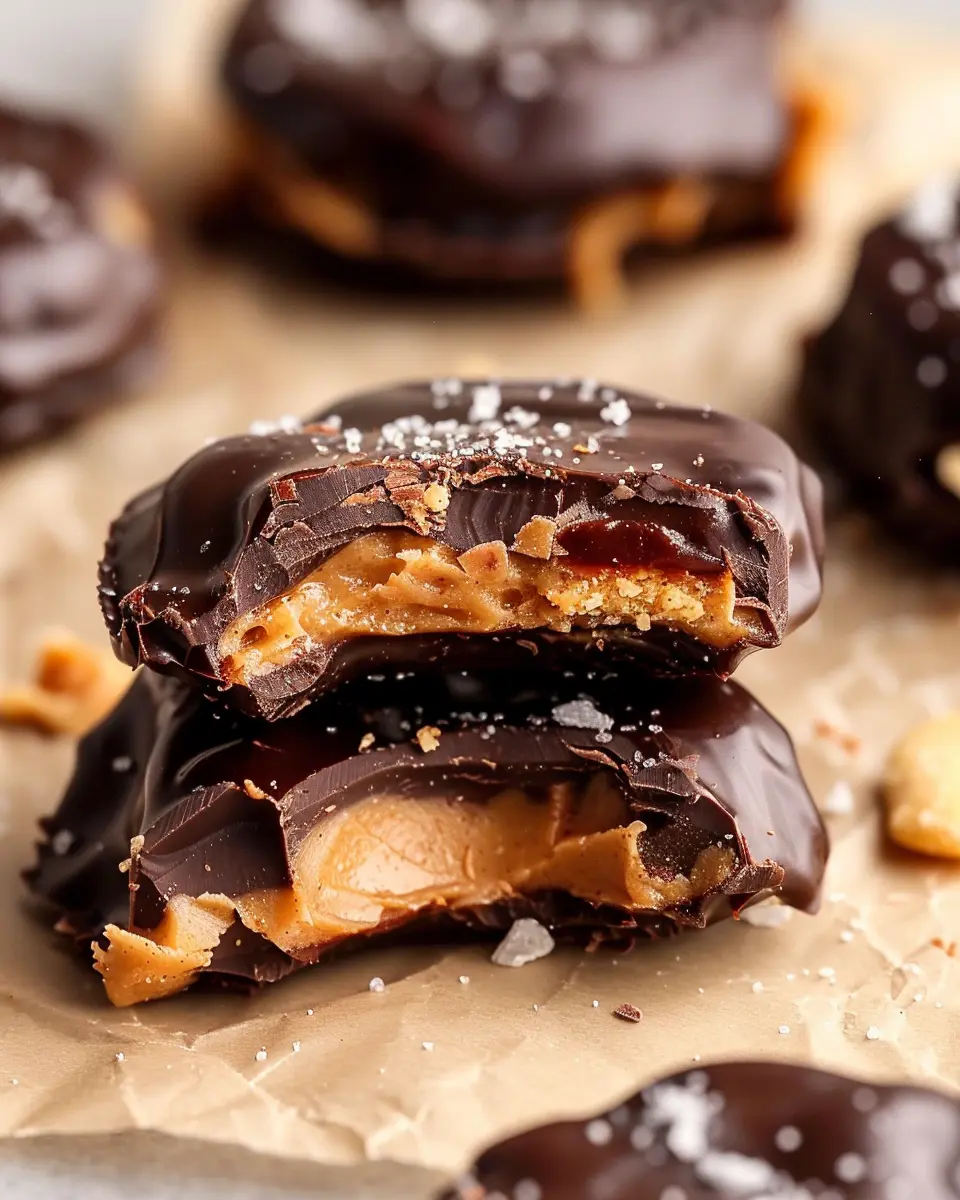 Smashed Dates with Peanut Butter and Chocolate: Easy Indulgence