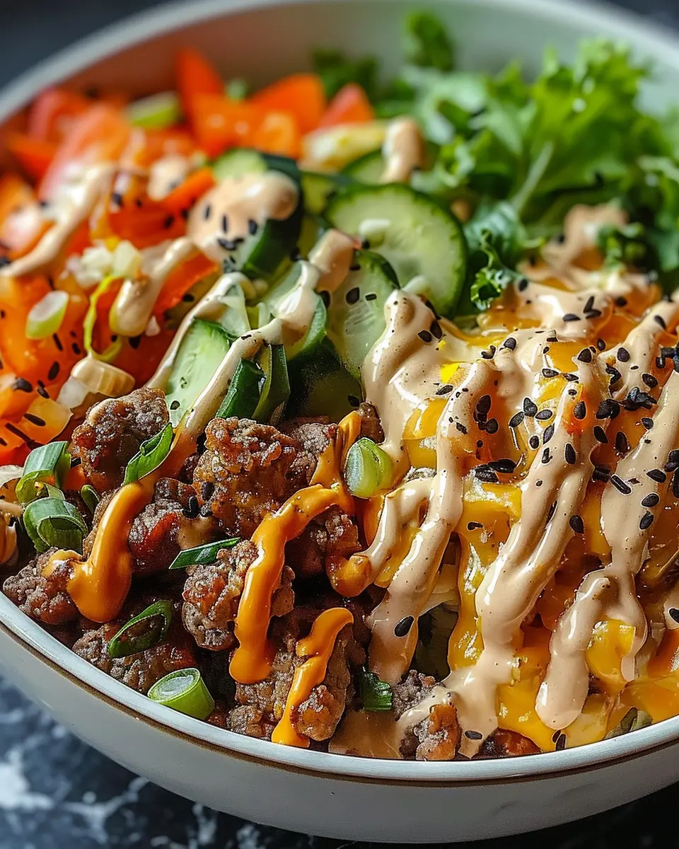 Smash Burger Bowl: The Best Juicy Recipe with Turkey Bacon