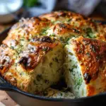 Garlic Herb Dutch Oven Bread