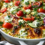 Dump-and-Bake Chicken Tzatziki Casserole