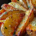 Baked Garlic Parmesan Potato Wedges