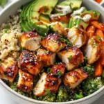 Hot Honey Chicken Quinoa Bowl