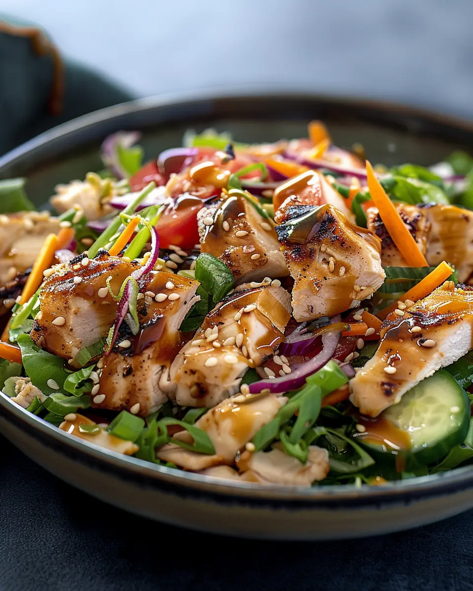 Beyond Chinese Chicken Salad: A Fresh and Easy Twist with Turkey Bacon