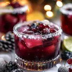 Midnight Frost Christmas Punch