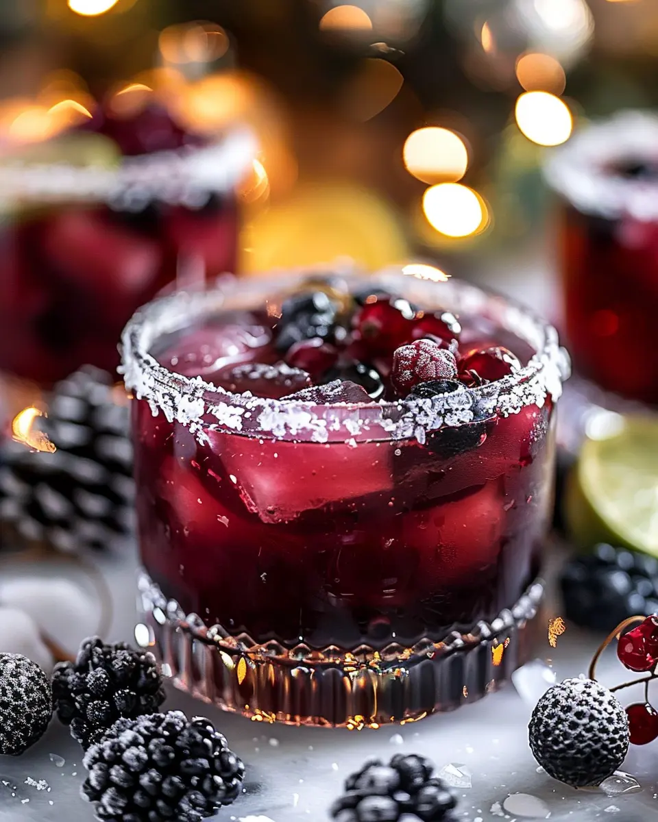 Midnight Frost Christmas Punch: Easy Festive Refreshment Recipe
