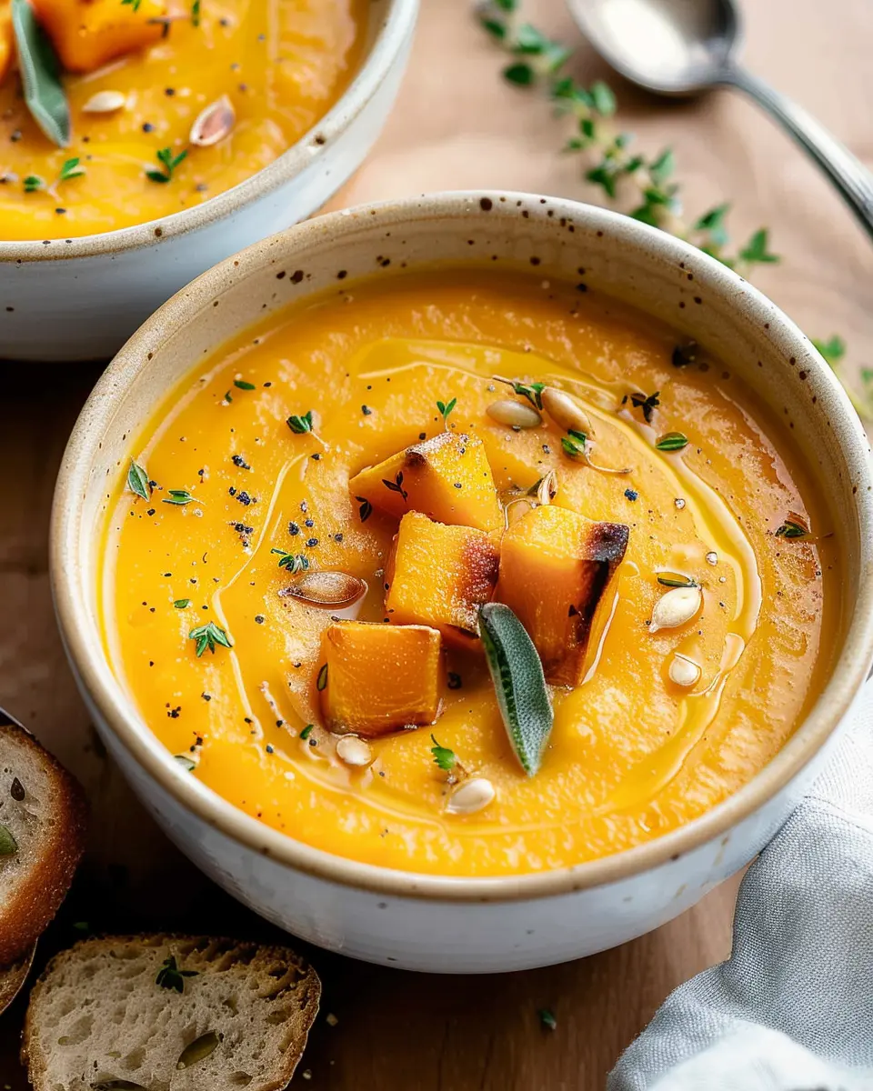 Roasted Butternut Squash Soup Recipe: The Best Comfort Dish