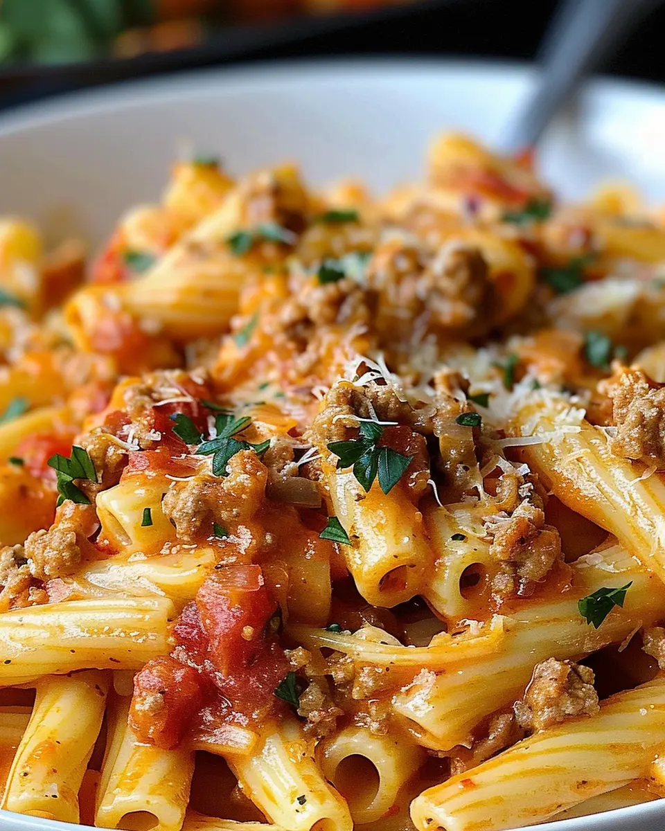 Rotel Pasta Fiesta: Easy Turkey Bacon and Chicken Ham Delight